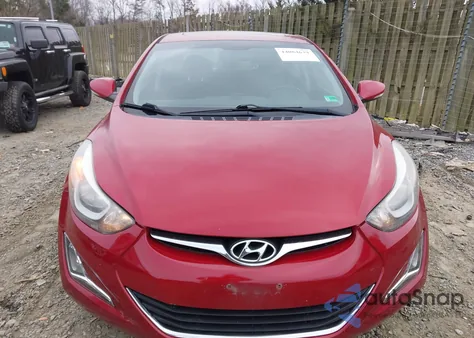 2016 Hyundai Elantra Value Edition из США, поврежденный, VIN KMHDH4AE0GU588220